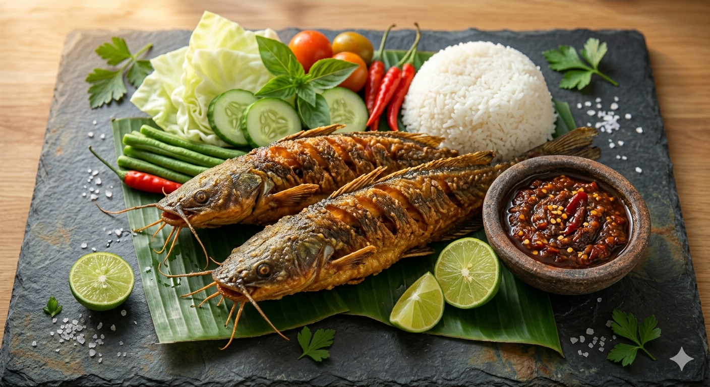 Lalapan Lele